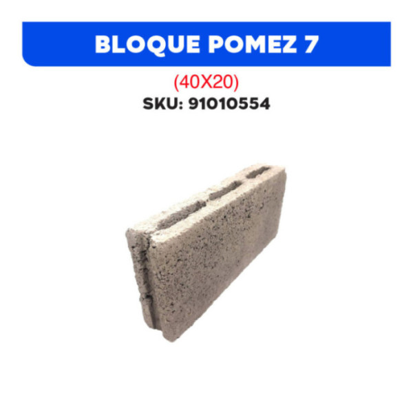 5% BLOQUE POMEZ 7 (40X20)