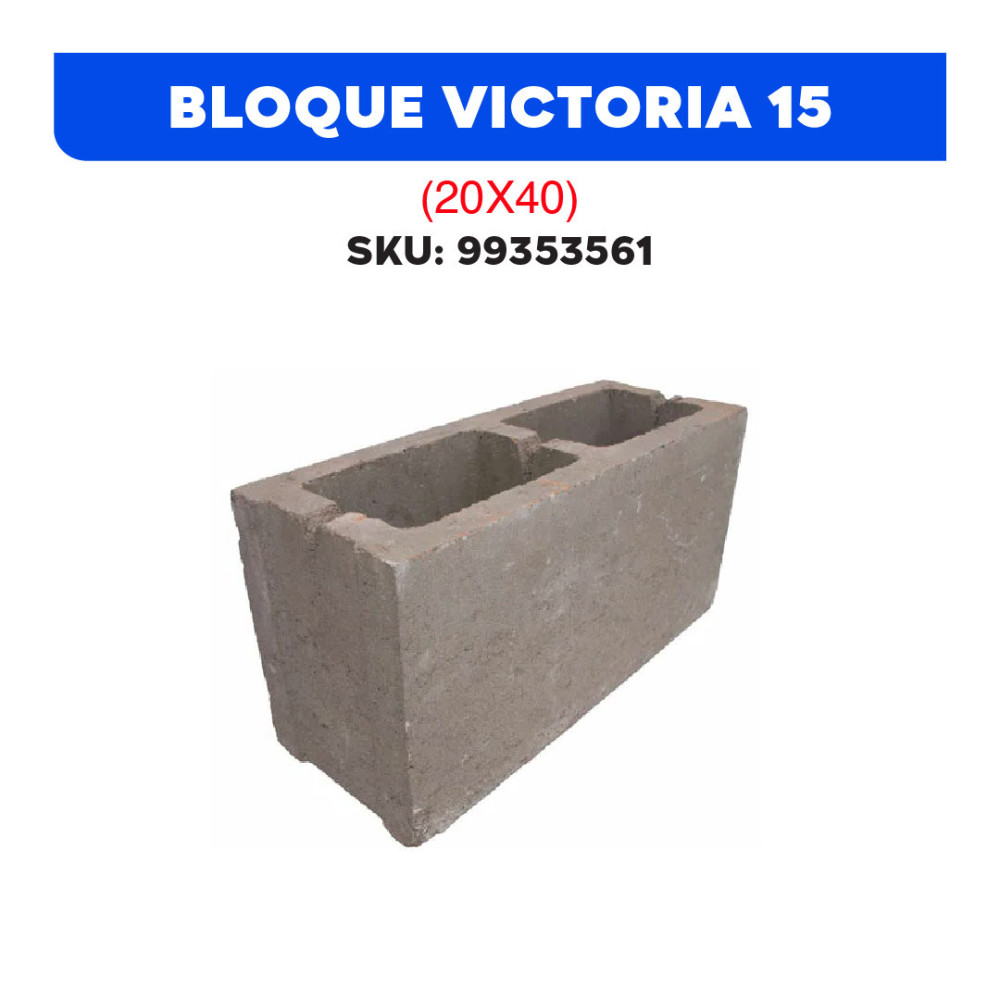 5% BLOQUE VICTORIA 15 (20X40)