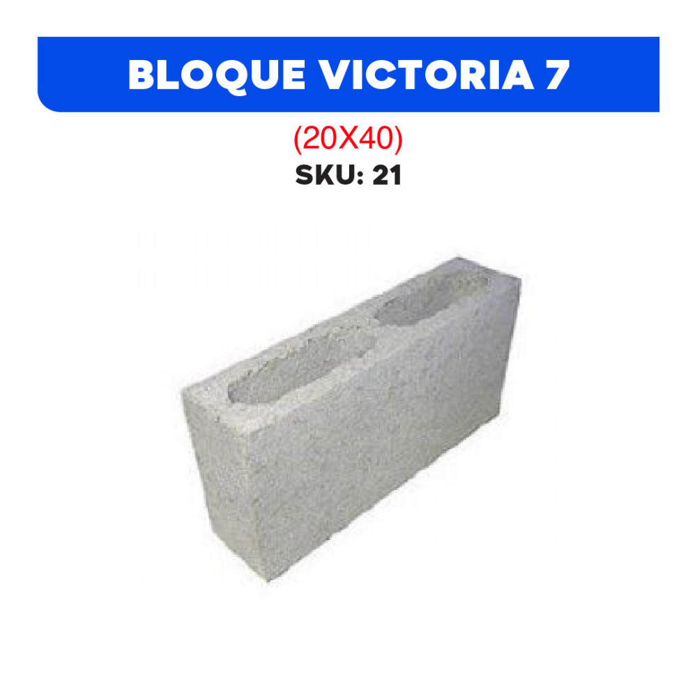 5% BLOQUE VICTORIA 7 (20X40)