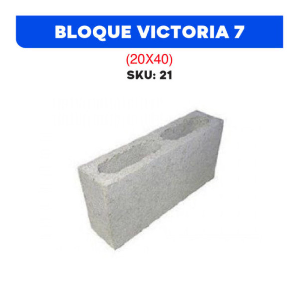 5% BLOQUE VICTORIA 7 (20X40)