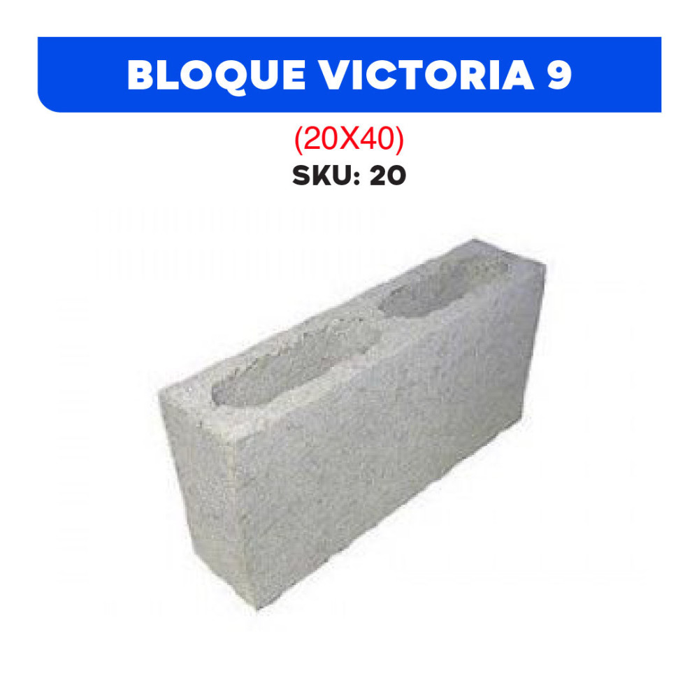 5% BLOQUE VICTORIA 9 (20X40)