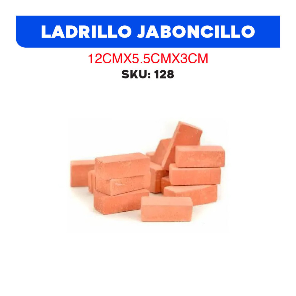 5% LADRILLO JABONCILLO 12CMX5.5CMX3CM