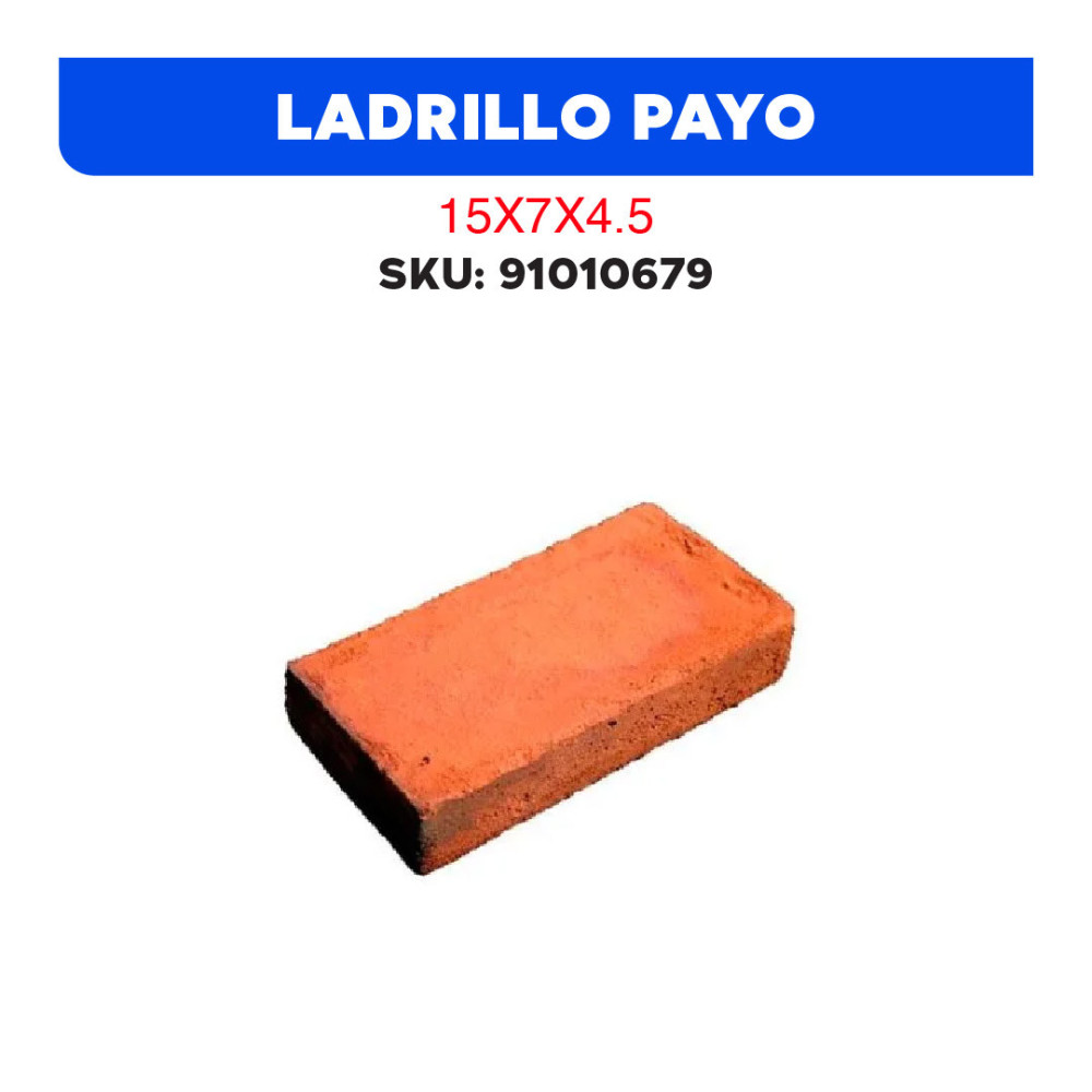 5% LADRILLO PAYO 15CX7X4.5