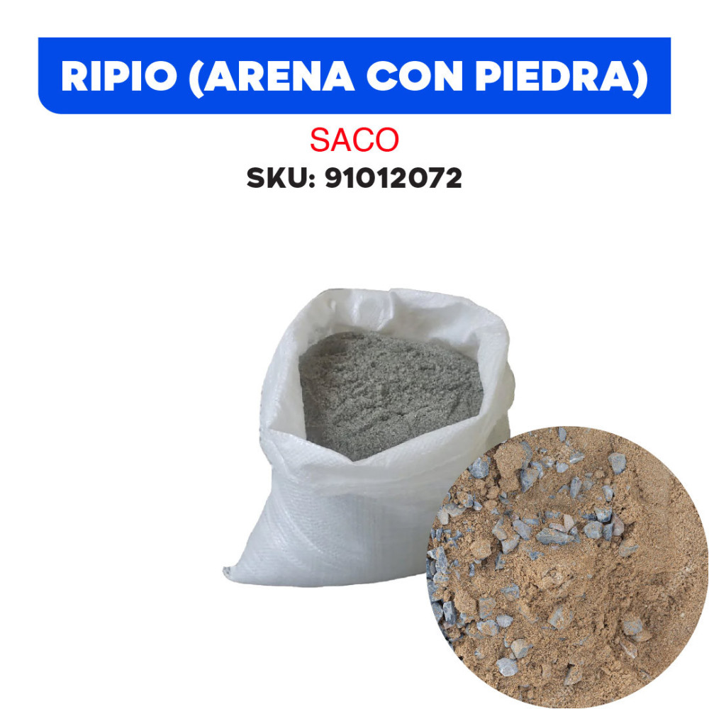5% RIPIO (ARENA C/PIEDRA)