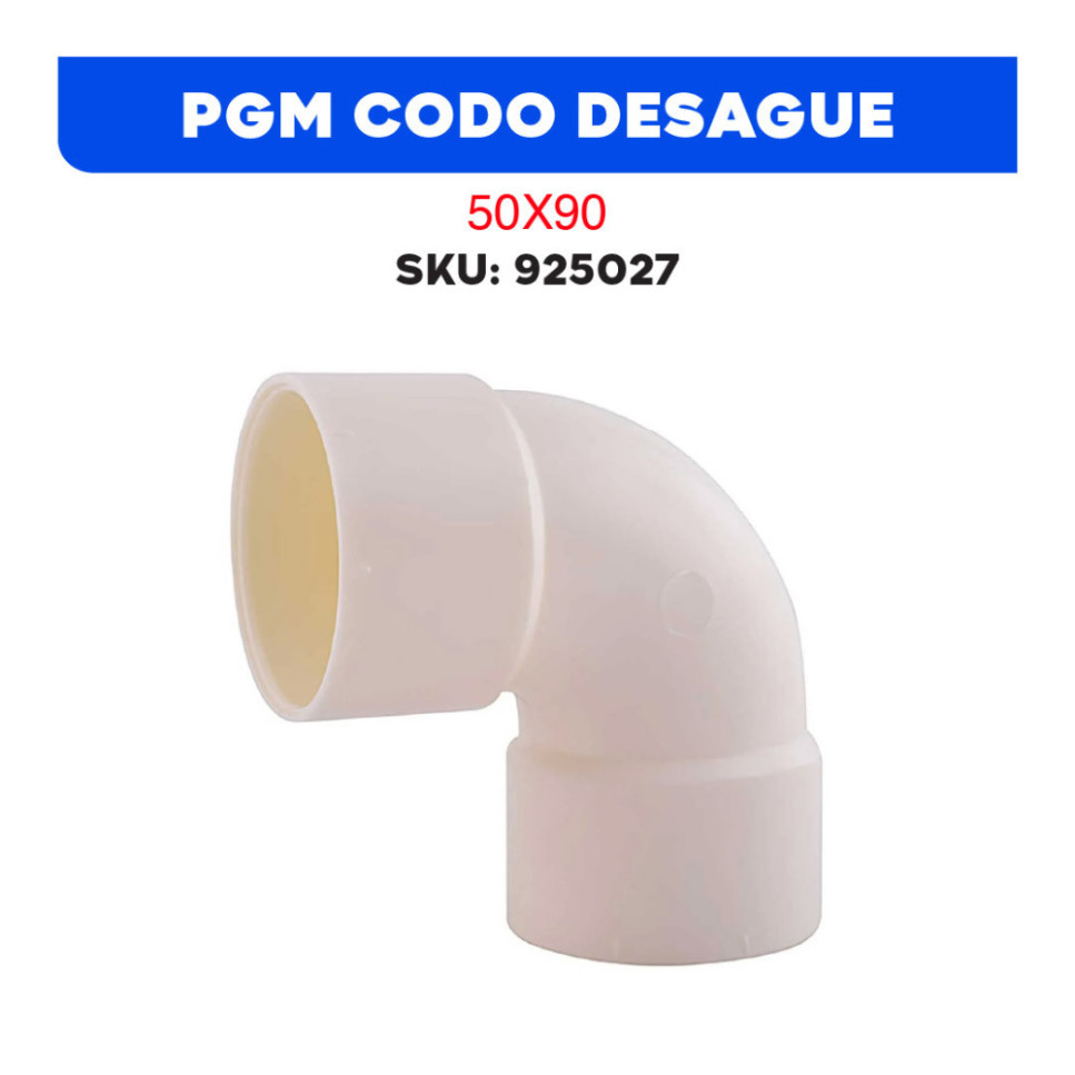 PGM CODO DESAGUE 50X90