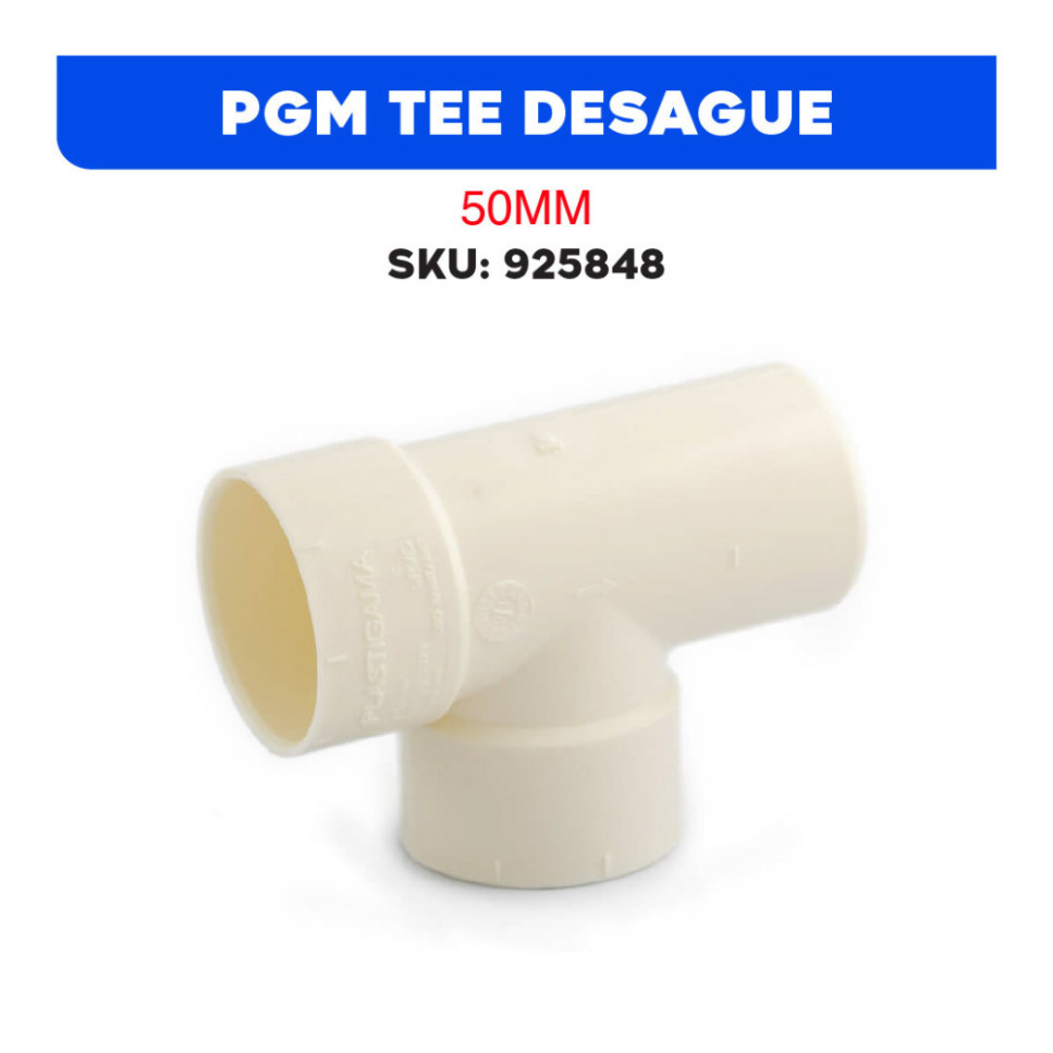 PGM TEE DESAGUE 50MM