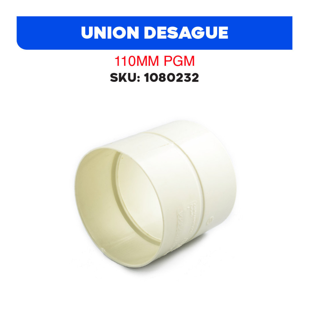 UNION DESAGUE 110MM PGM