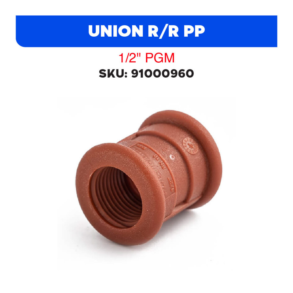 UNION R/R PP 1/2" PGM