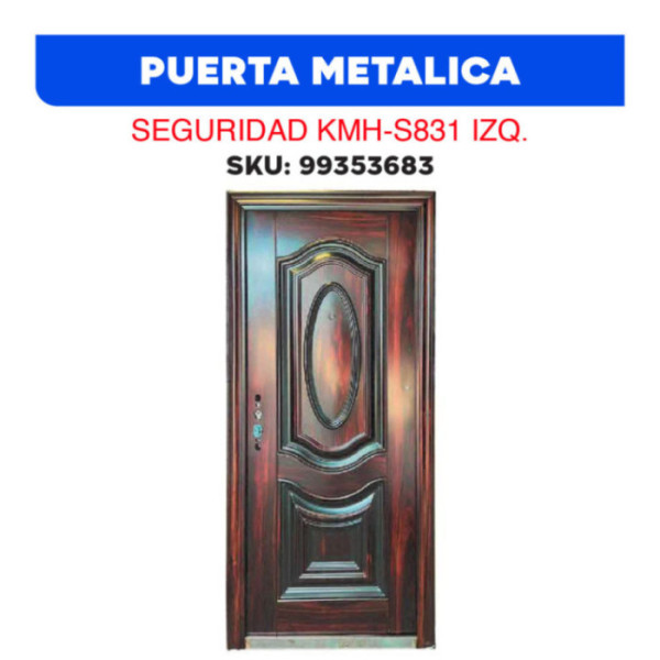 PUERTA METALICA SEGURIDAD KMH-S819 IZQ.