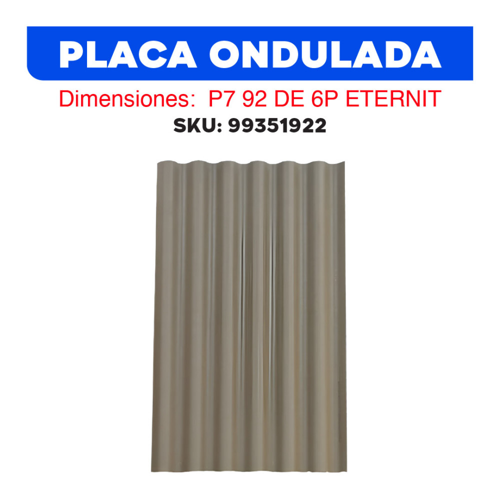 PLACA ONDULADA