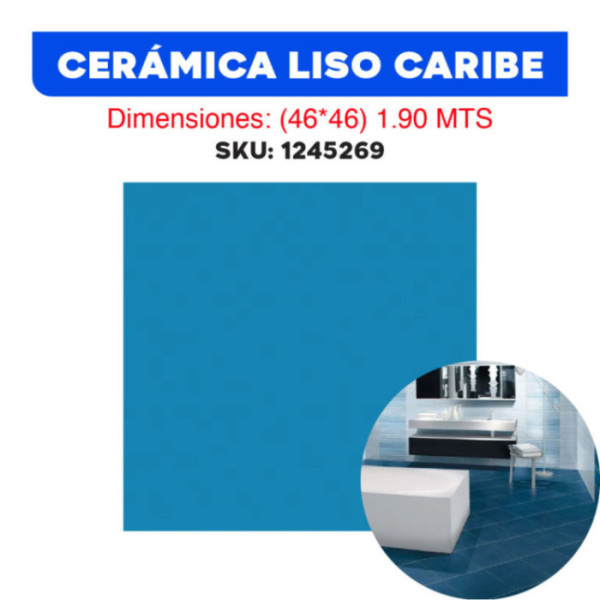 CERÁMICA LISO CARIBE