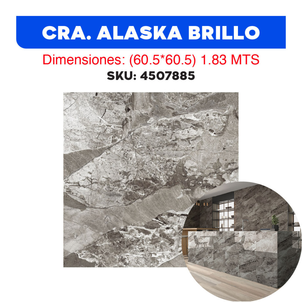 CERÁMICA ALASKA BRILLO