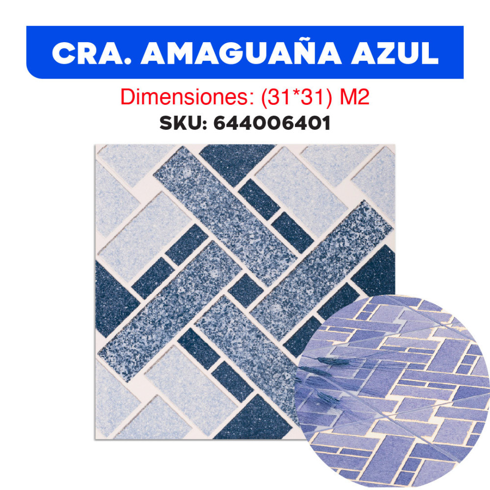 CERÁMICA AMAGUAÑA AZUL