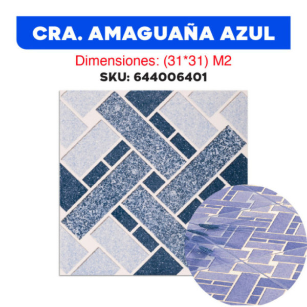 CERÁMICA AMAGUAÑA AZUL