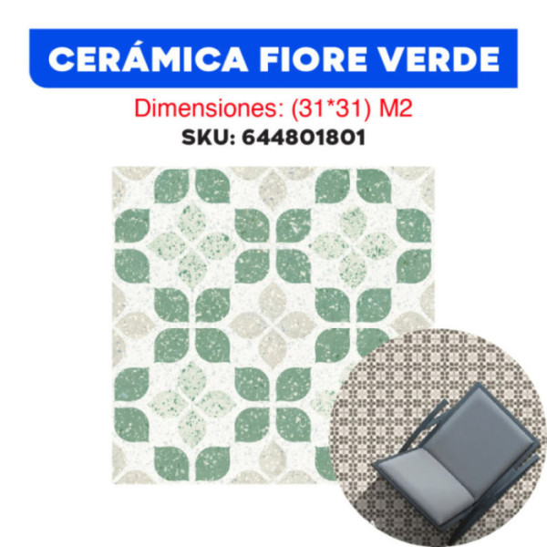 CERÁMICA FIORE GRIS