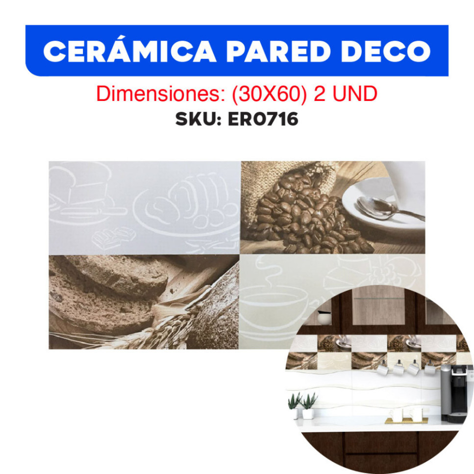 CERÁMICA PARED DECO