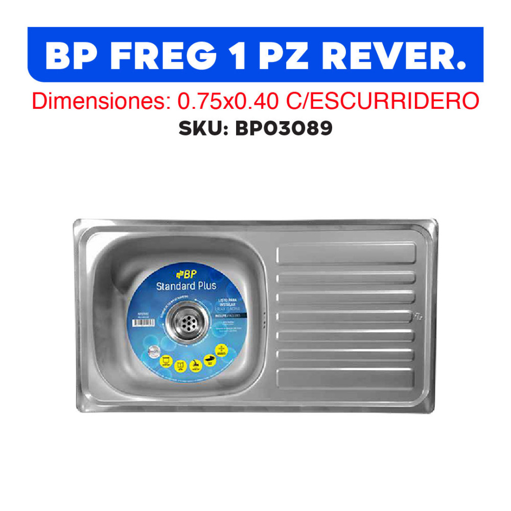 BP FREGADERO 1 PIEZAS REVERSIBLE