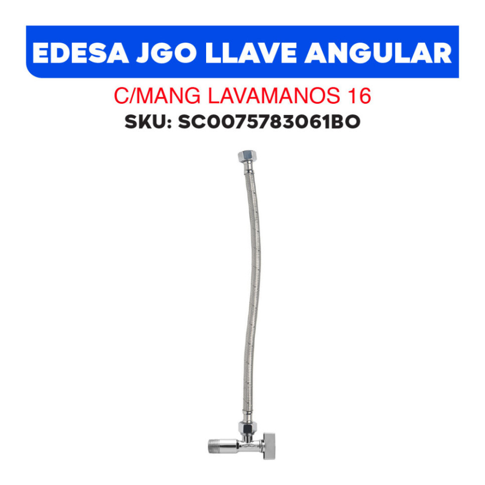 EDESA JGO LLAVE ANGULAR