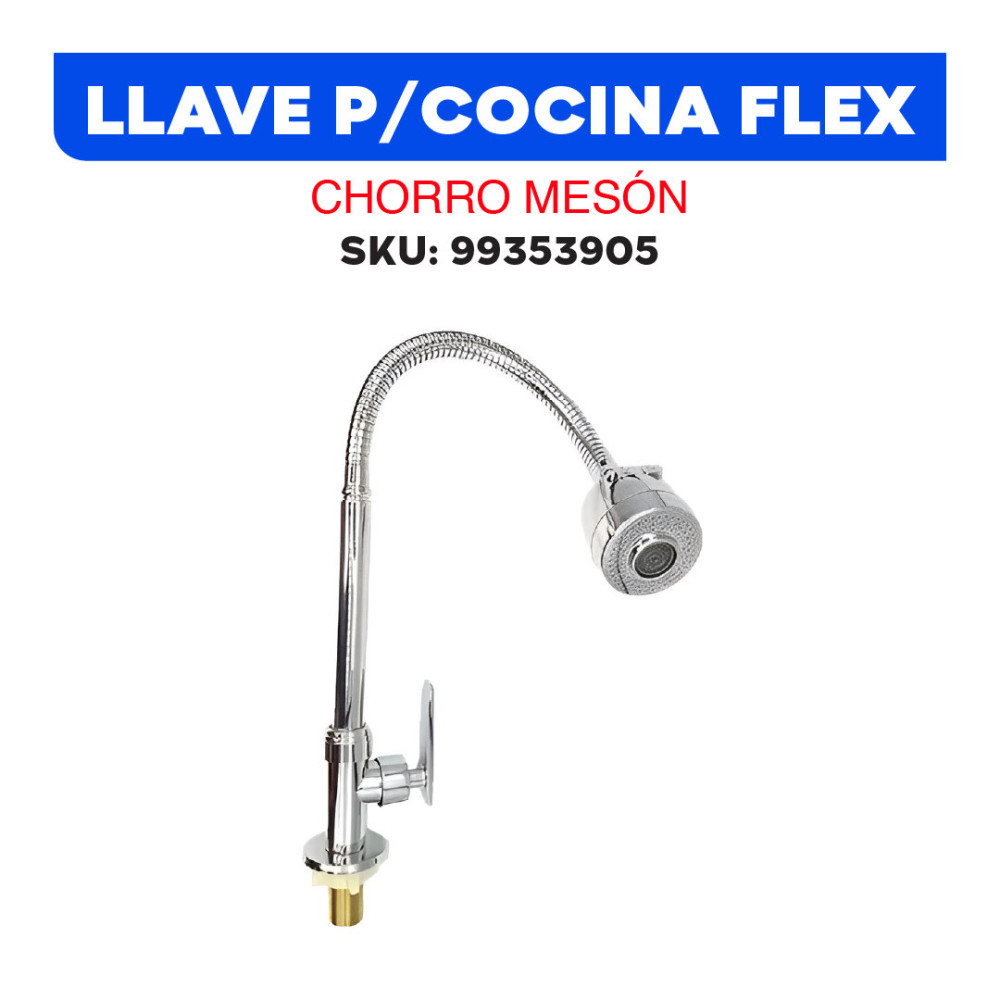 LLAVE PARA COCINA FLEXIBLE