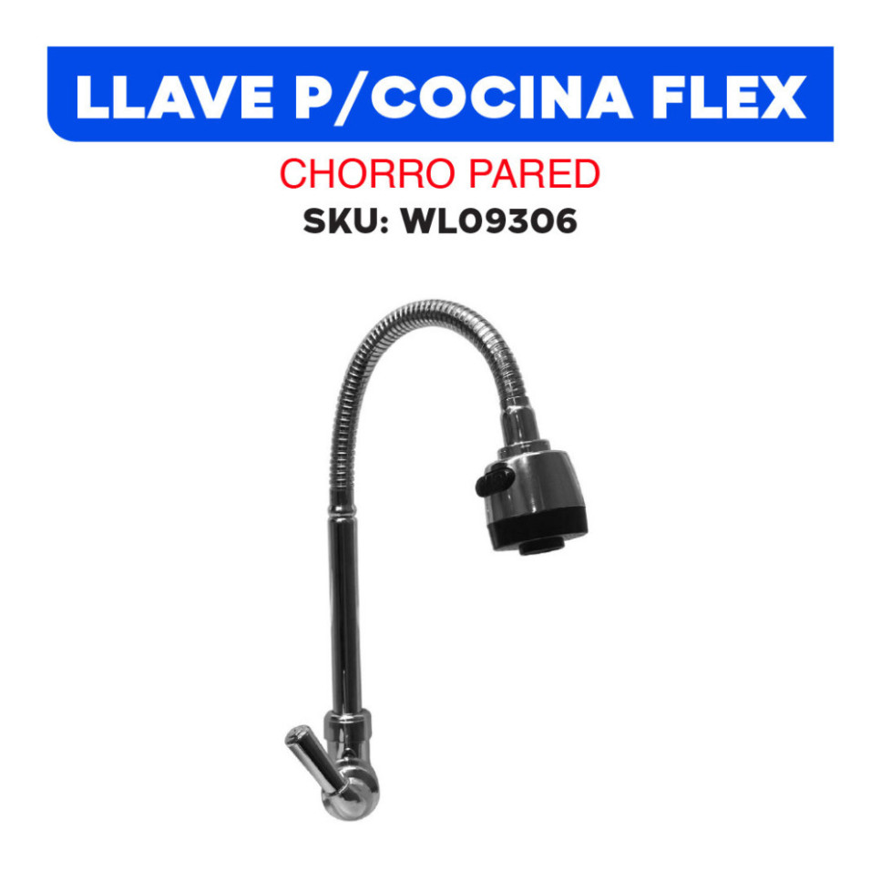 LLAVE PARA COCINA FLEXIBLE