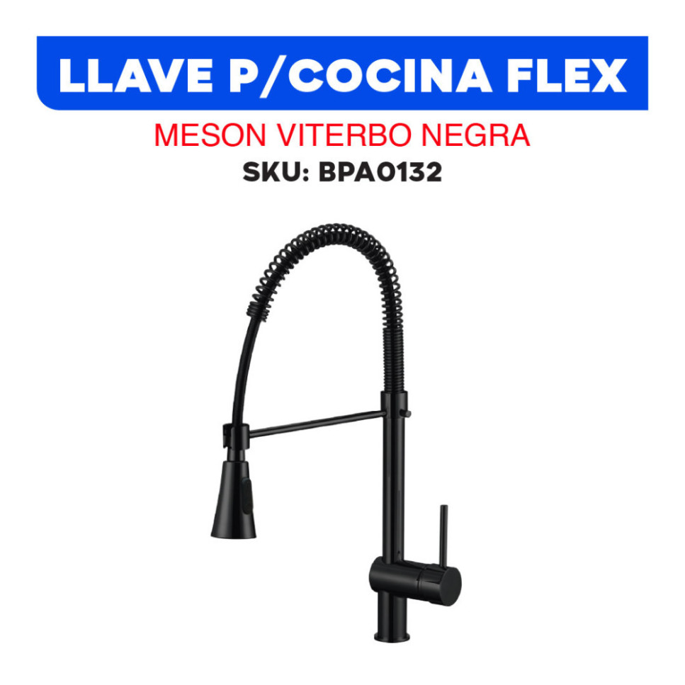 LLAVE PARA COCINA FLEXIBLE