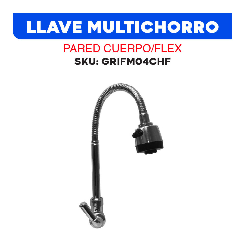 LLAVE PARA COCINA MULTICHORRO