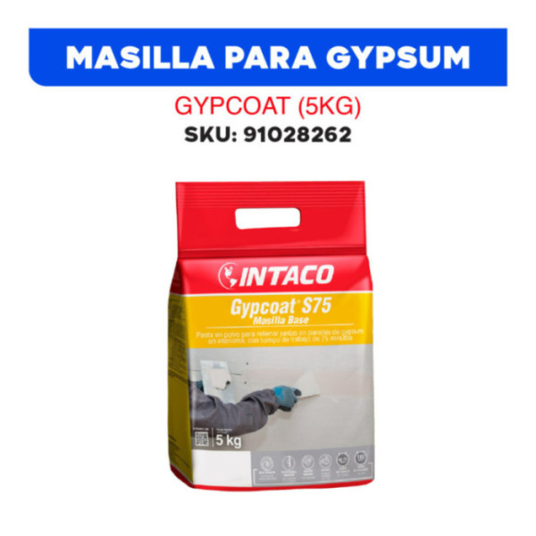 MASILLA PARA GYPSUM GYPCOAT (5KG)