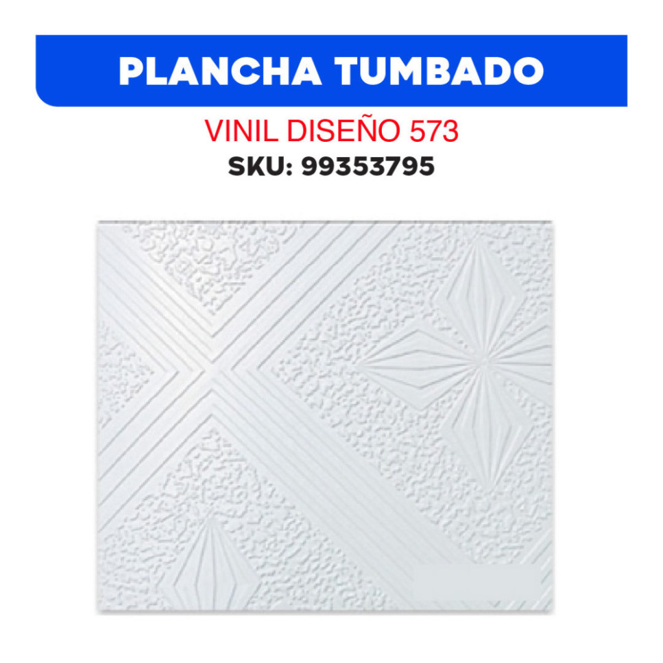 PLANCHA TUMBADO VINIL DISEÑO 573