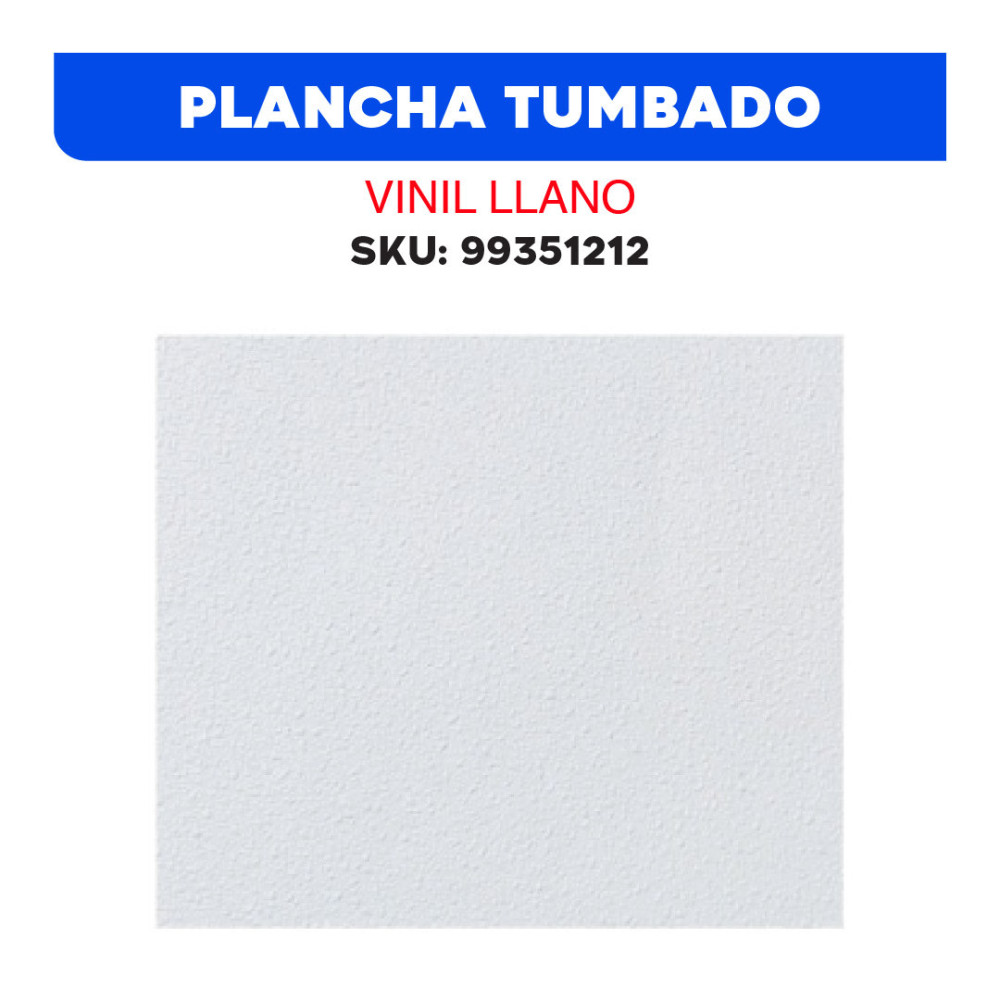 PLANCHA TUMBADO VINIL LLANO