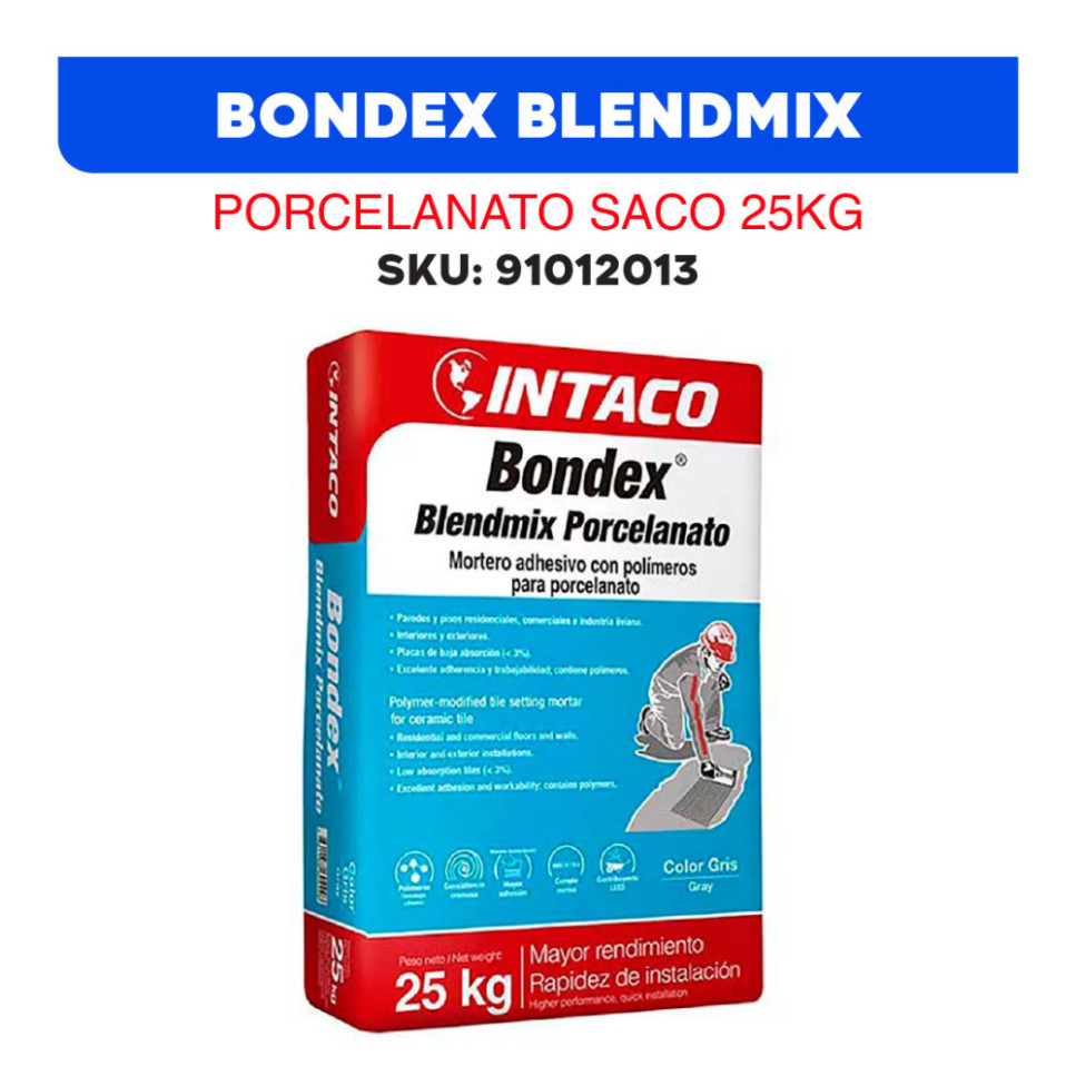5% BONDEX BLENDMIX PORCE 5% BONDEX BLENDMIX PORCE