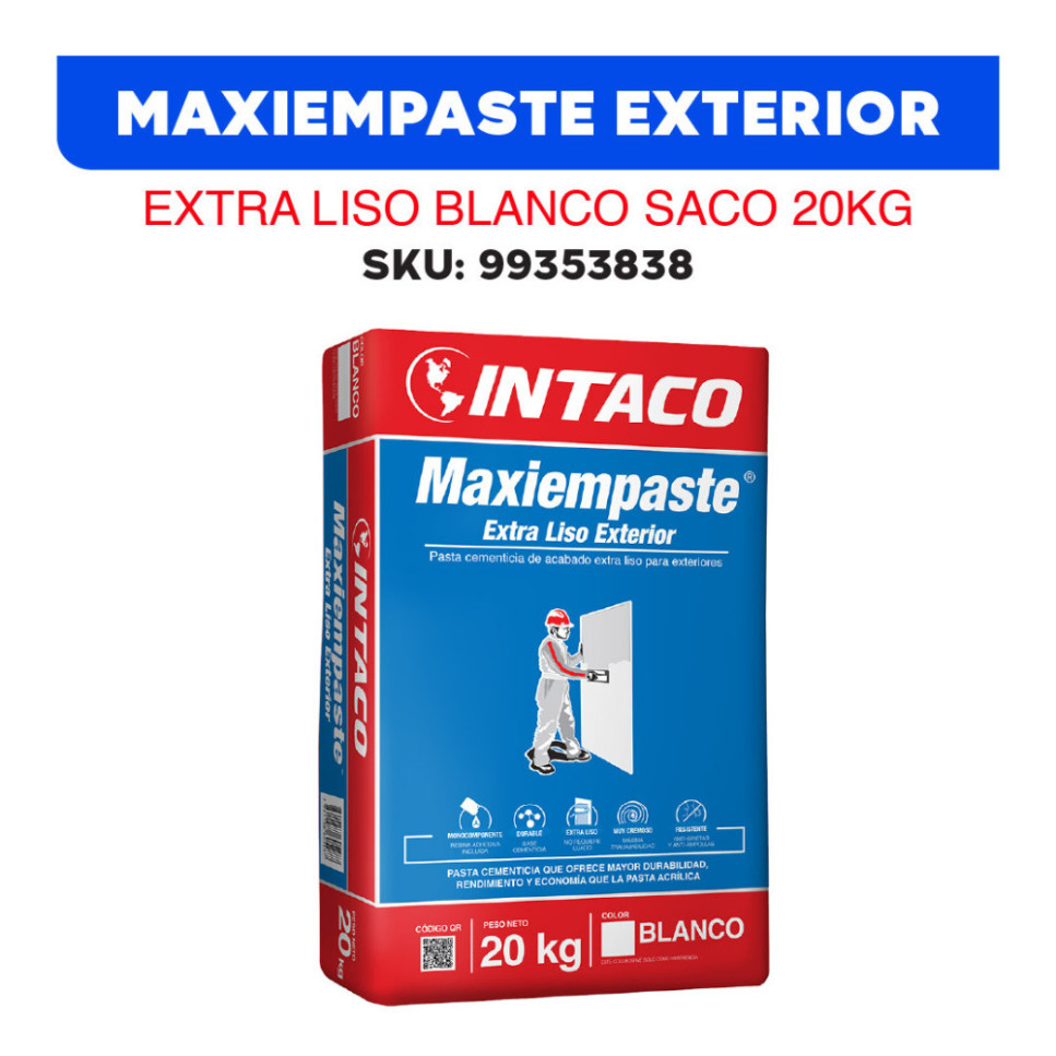 5% MAXIEMPASTE EXTERIOR BLANCO 5% MAXIEMPASTE EXTERIOR BLANCO